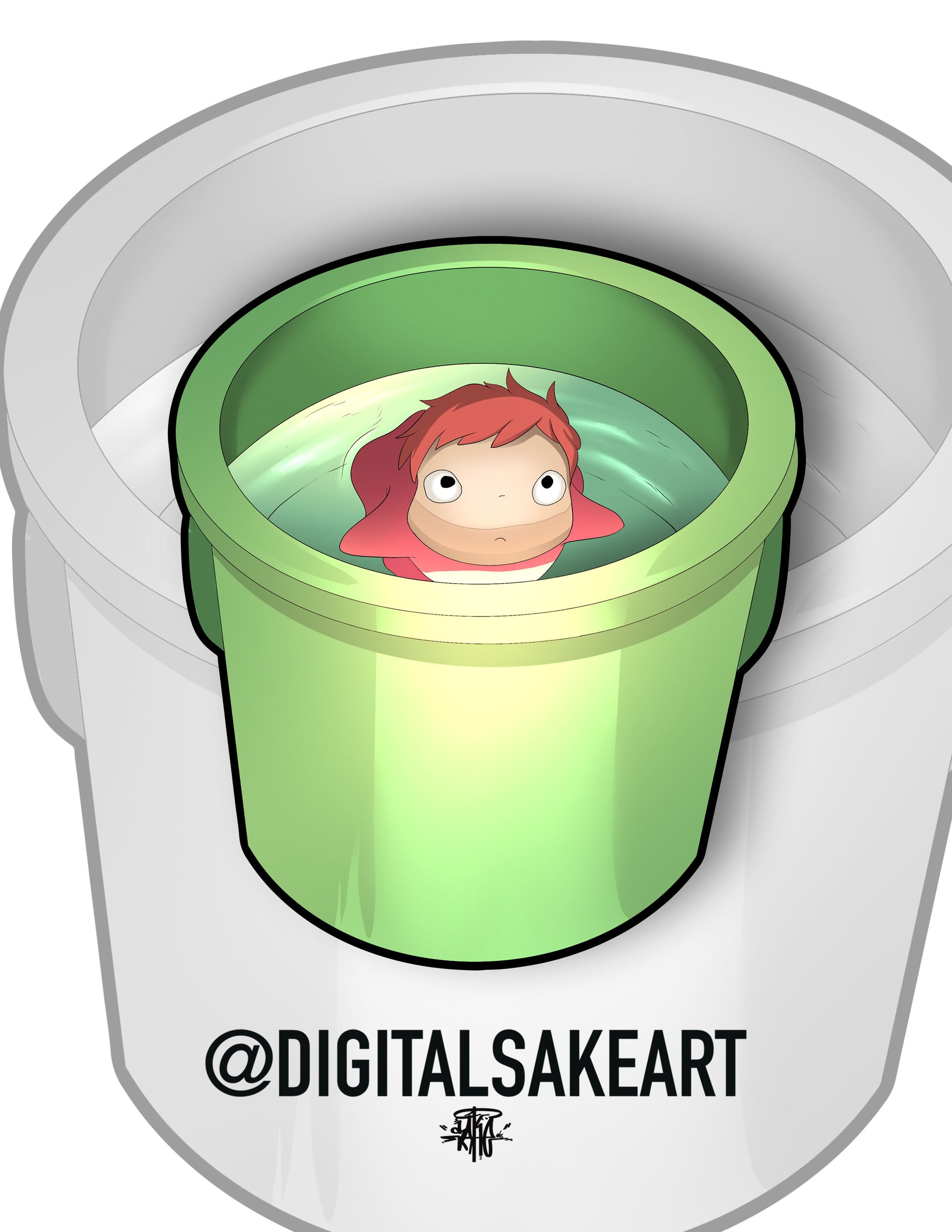 Ponyo Bucket