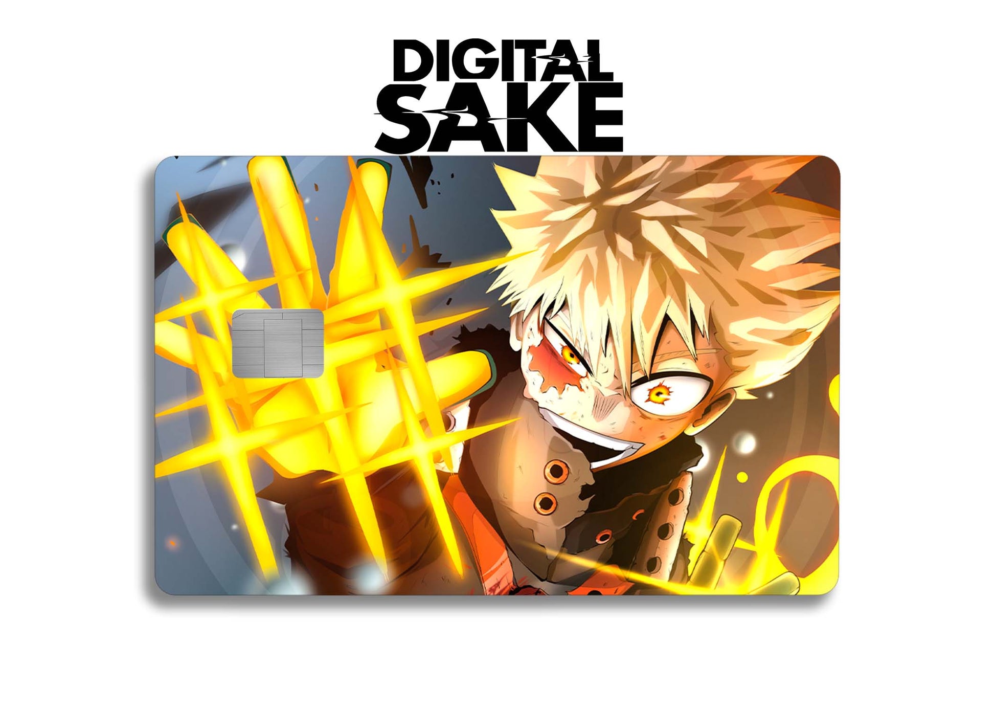 Bakugo Credit Card Skin