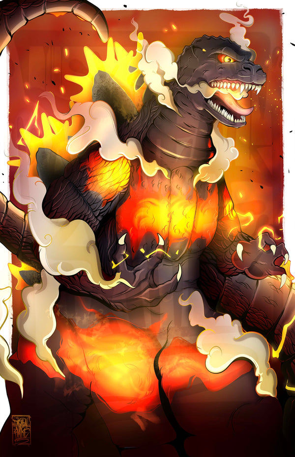 Burning Gojira