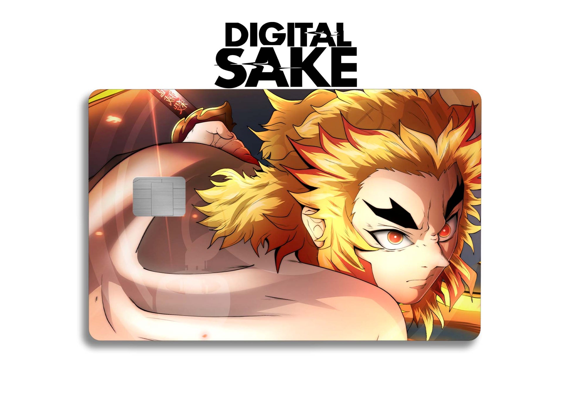 Fire Hashira Credit Card Skin