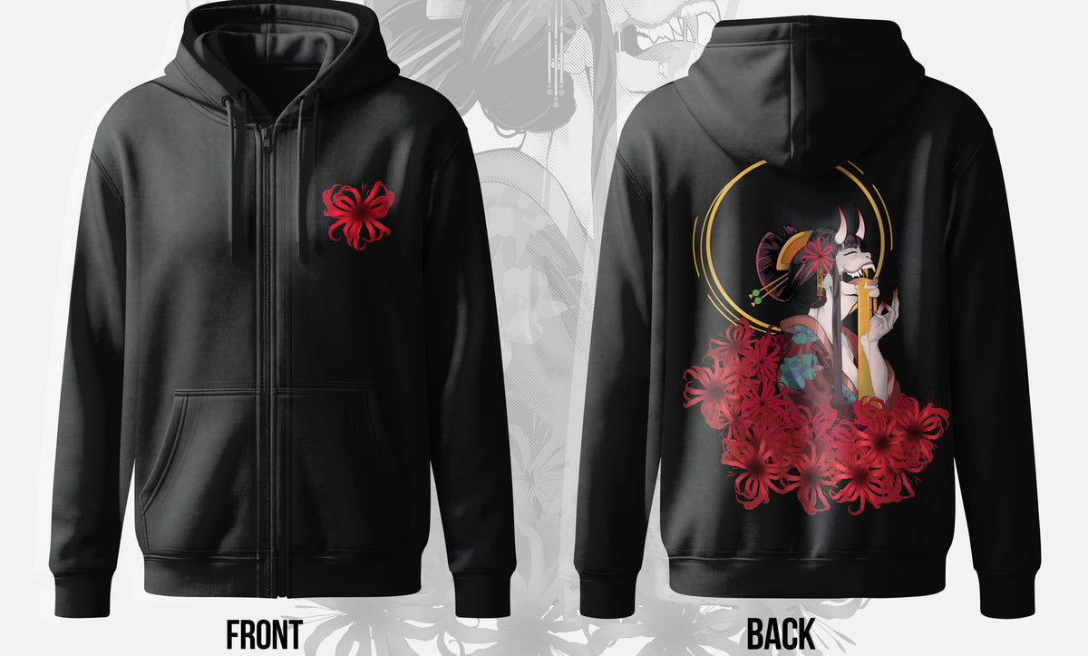 Grief Eater zip up hoodie