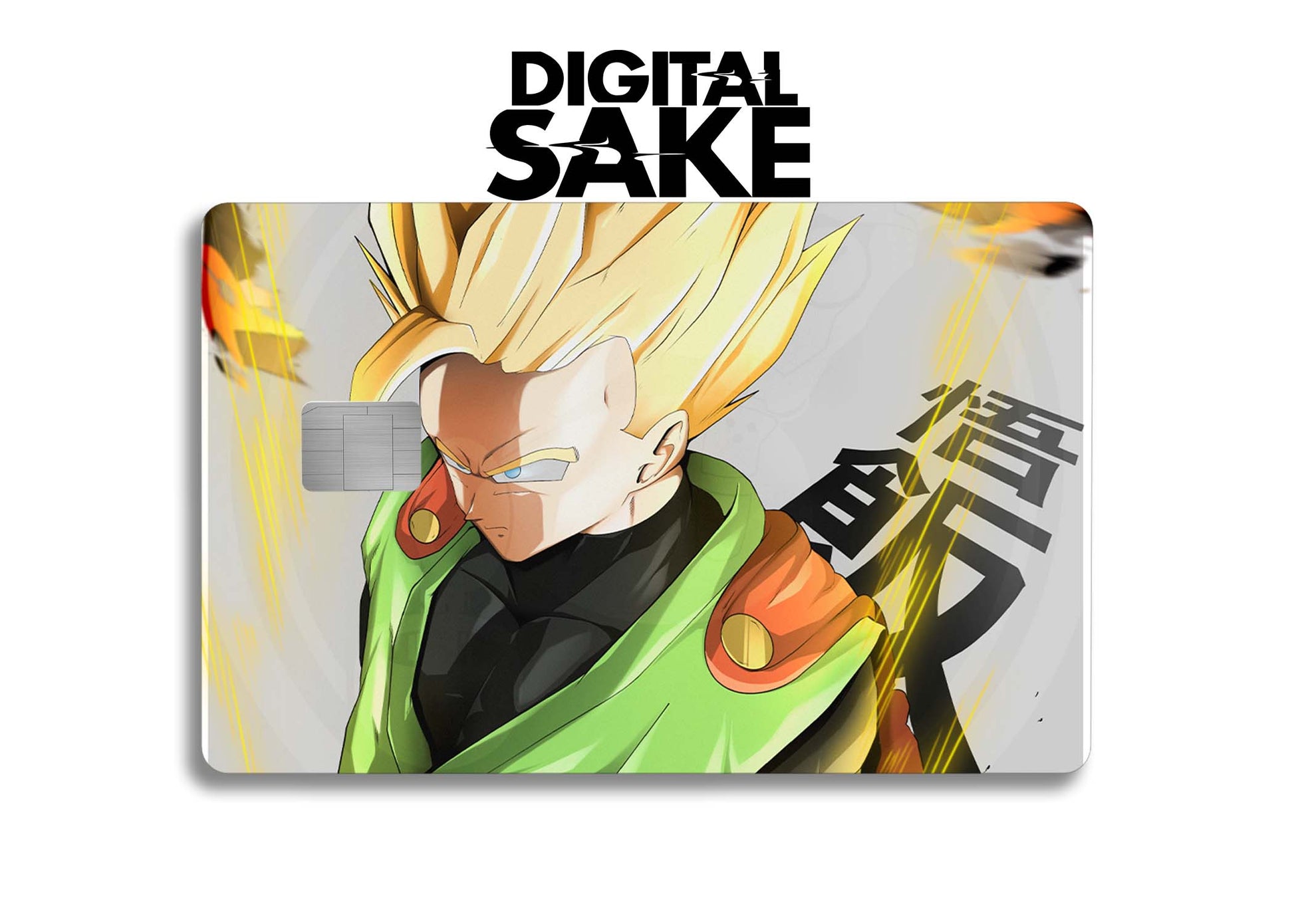 Saiyan Man Credit Card Skin