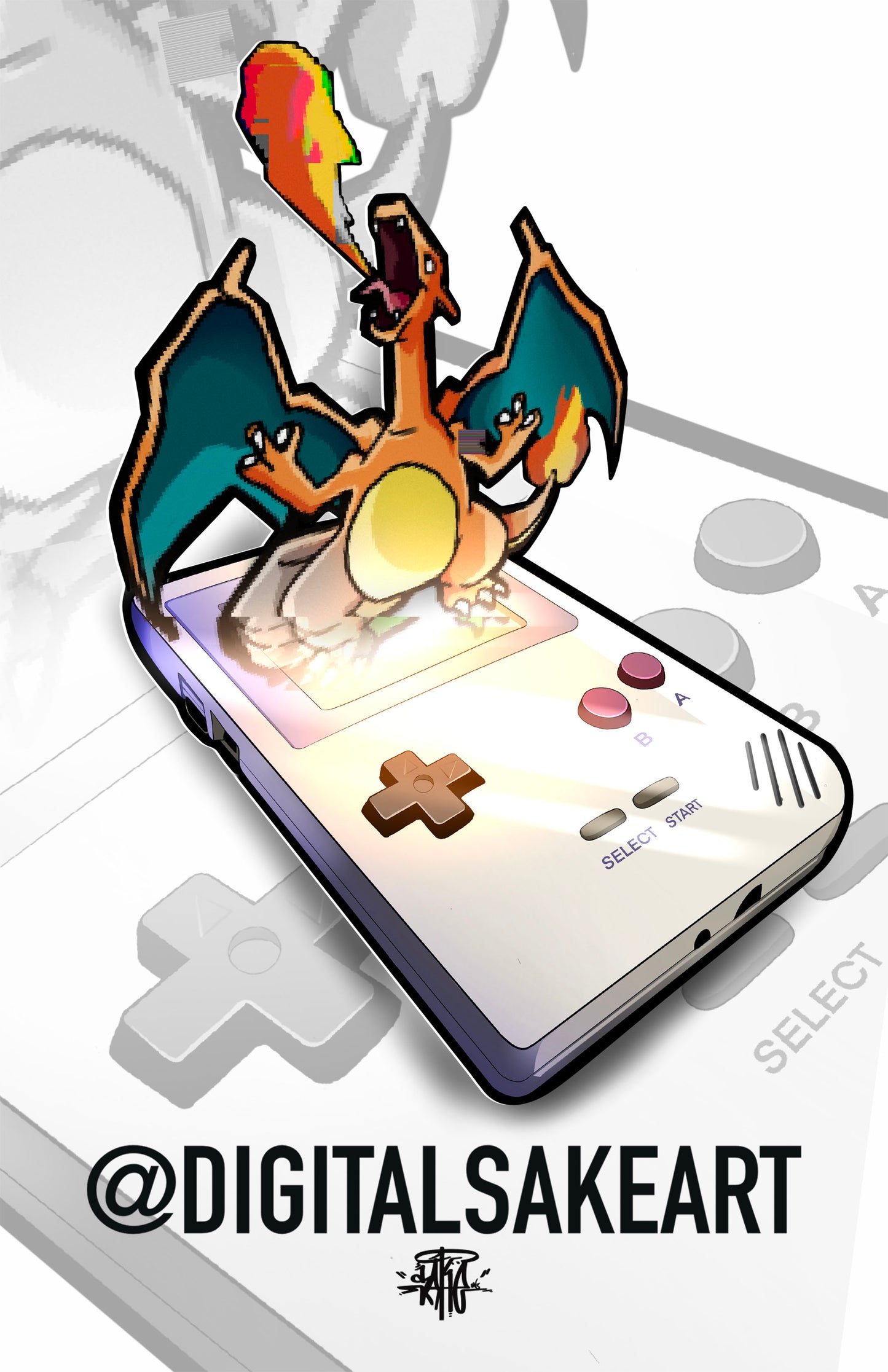 pokemon red decal